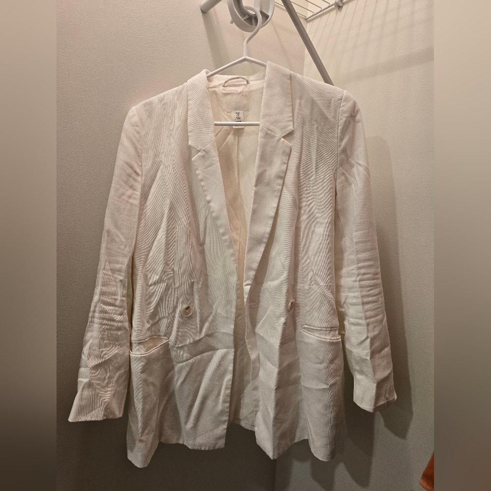 H&M Off-White Blazer